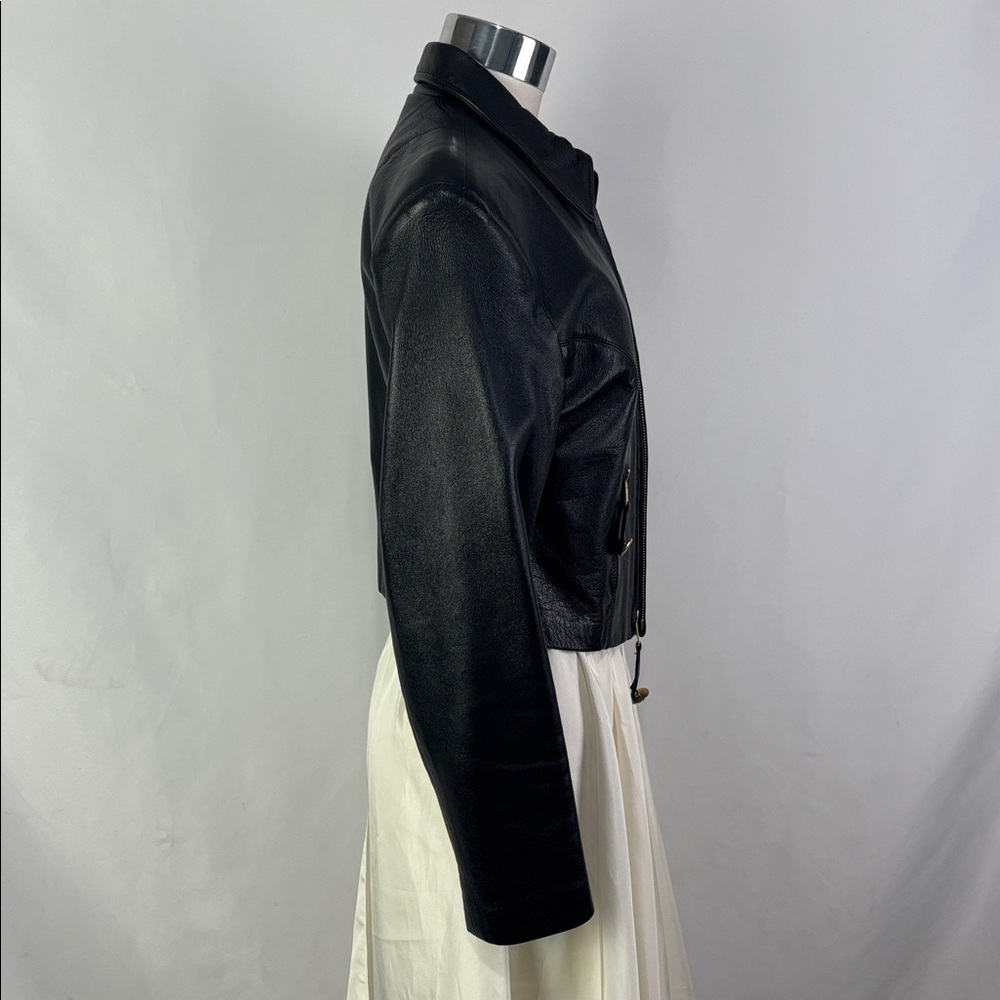 Cache Vintage Black Cropped Jacket - Picture 3 of 7
